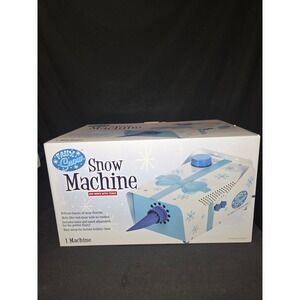Faux Snow Machine 800 Watts With Timer‎ Indoor Use Only Holiday Cheer